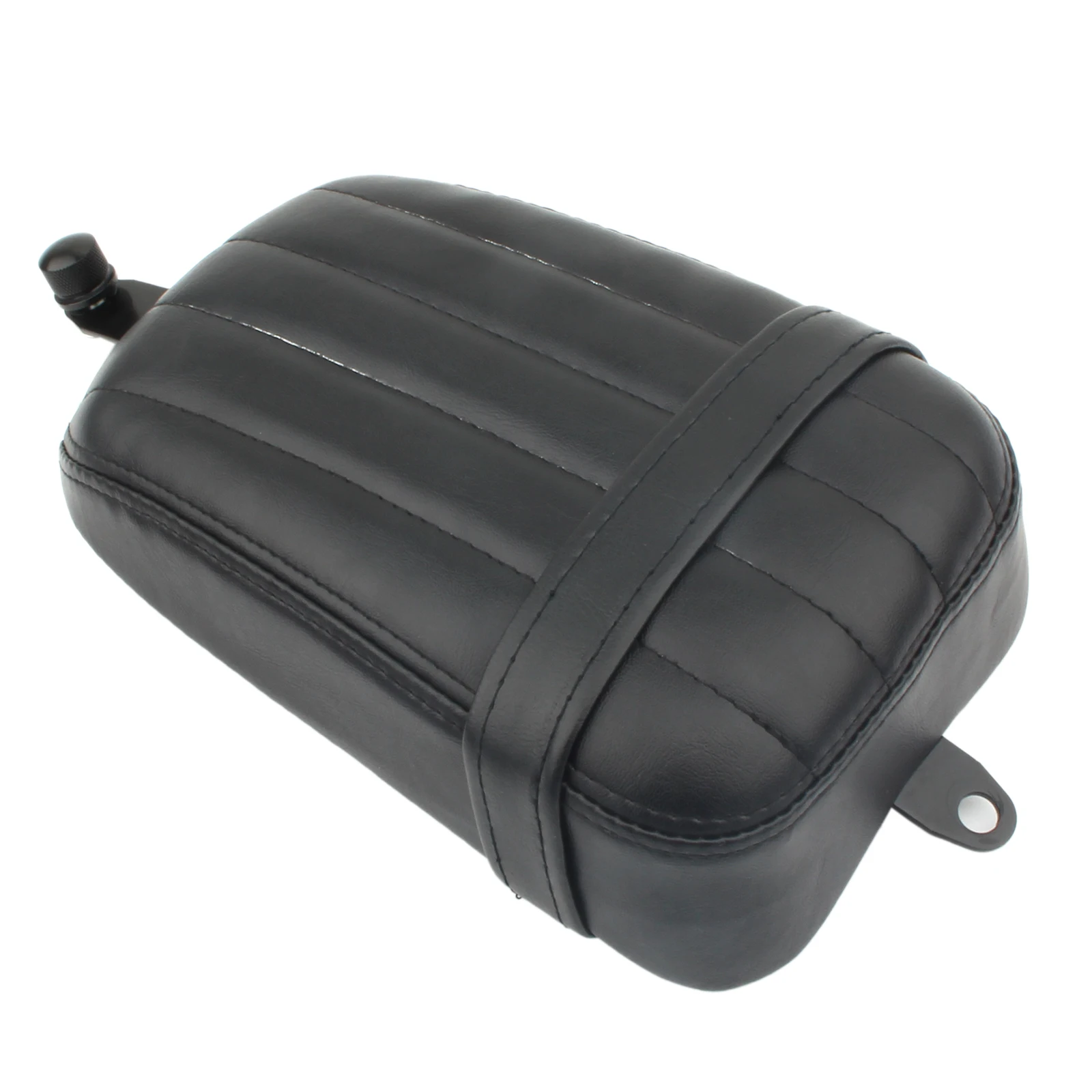 Motorcycle Rear Passenger Pillion Seat Cafe Racer Bobber Saddle For Harley Davidson Softail Slim FLSL, Street Bob FXBB - view 5