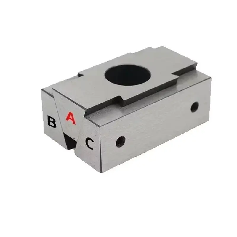ABXF-OK Double Extension Vise Fixture CNC Machining Center Multistation Batch Processing Inclined E Expansion Clamp Block Base M