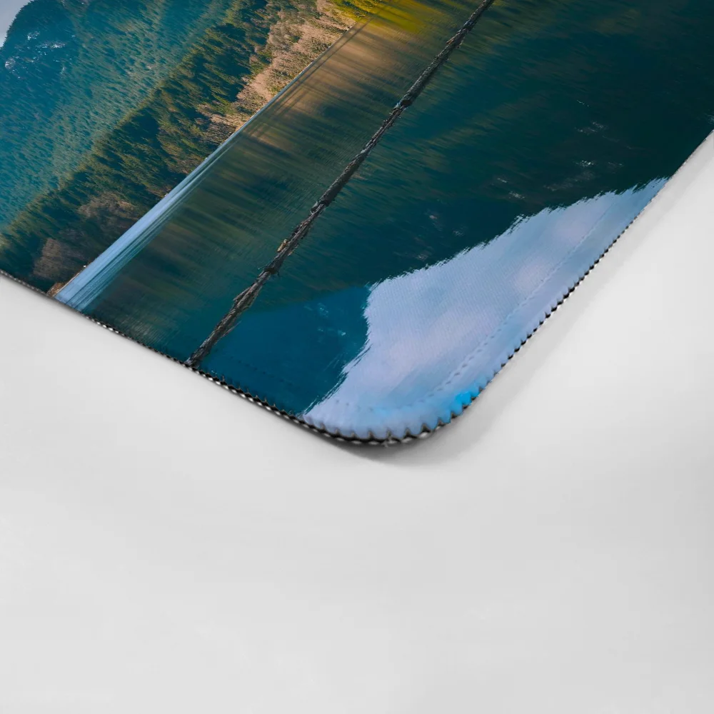 Nature Mountains Mousepad Mouse Mat Desk Mat With Pad Gaming Accessories Prime Gaming XXL Keyboard Pad