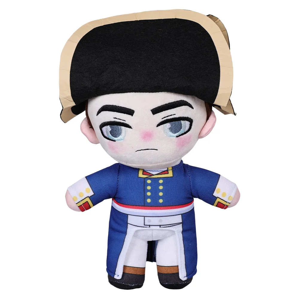 25CM Cartoon Napoleon Plush Toy 2023 Movie Cosplay Role Play Props Birthday Gifts Fancy Dress Up Party Soft Stuffed Mascot