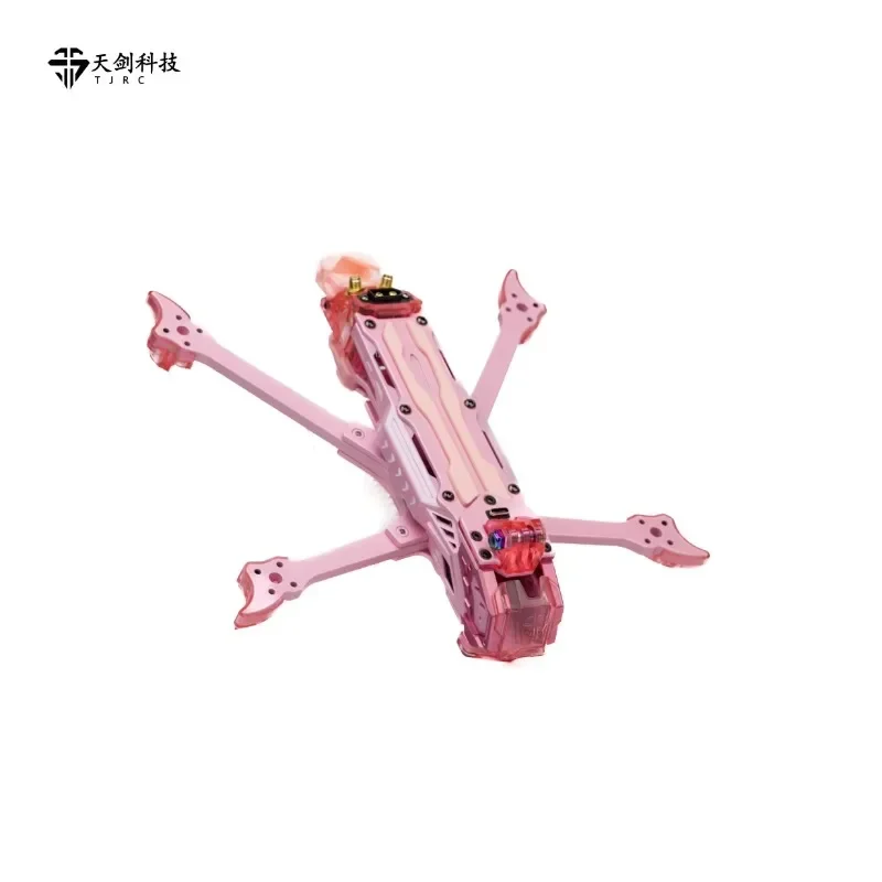 TJRC J5 V2 5 pulgadas FPV Freestyle Frame O4 Pro Unidad de aire Digital VTX RC Racing Drone