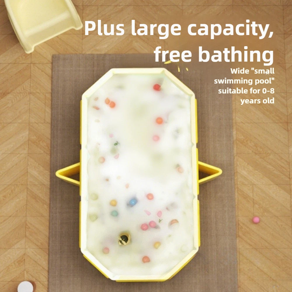 Large-Sized Baby Bathtub, Adult Soaking Tub, Stackable Home Full-Body Bathtub, Sit-and-Lie Bath Tub, Large Swimming Bath Tub