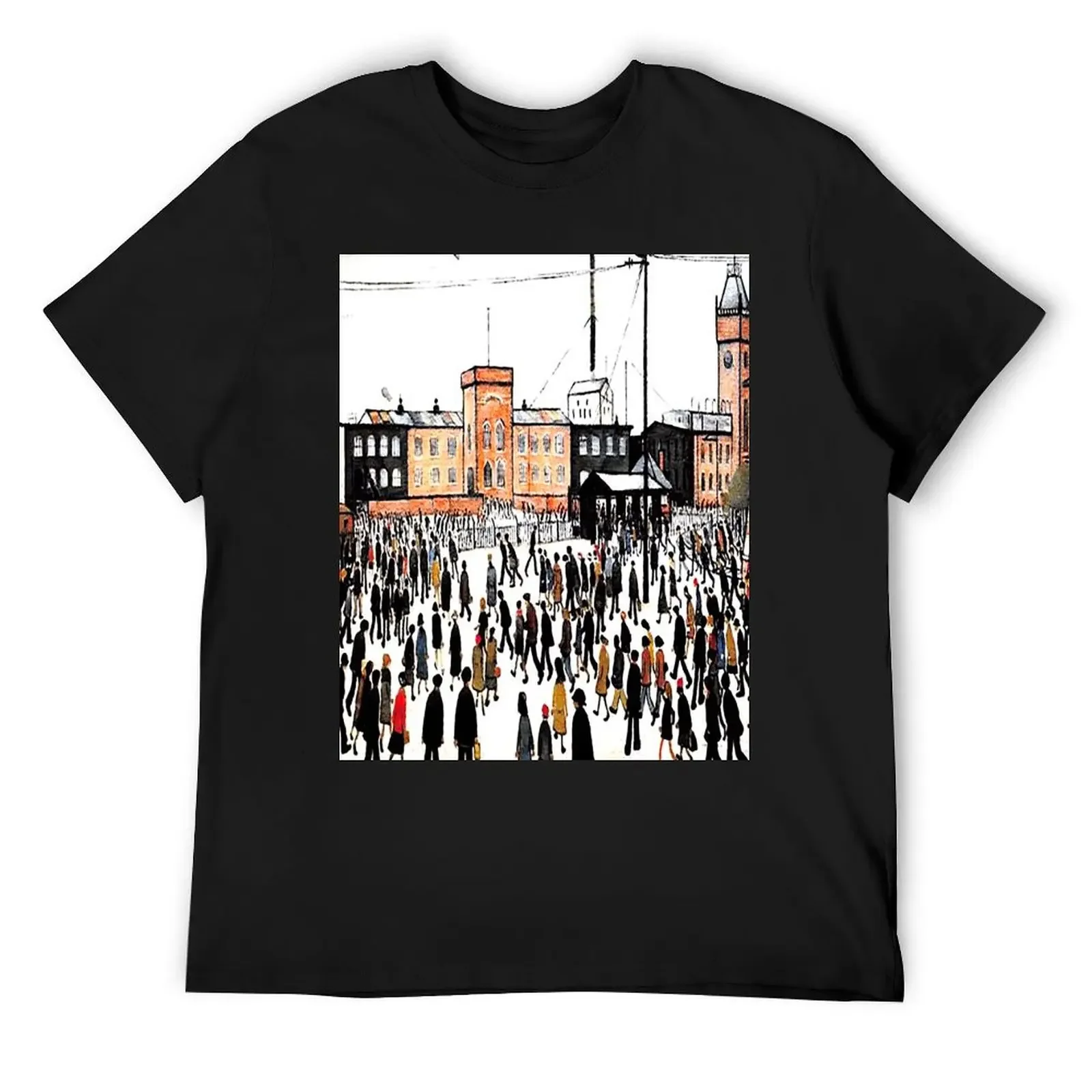 l s lowry 1887 1976 C N 9 T-Shirt graphic shirts customs cute tops slim fit t shirts for men