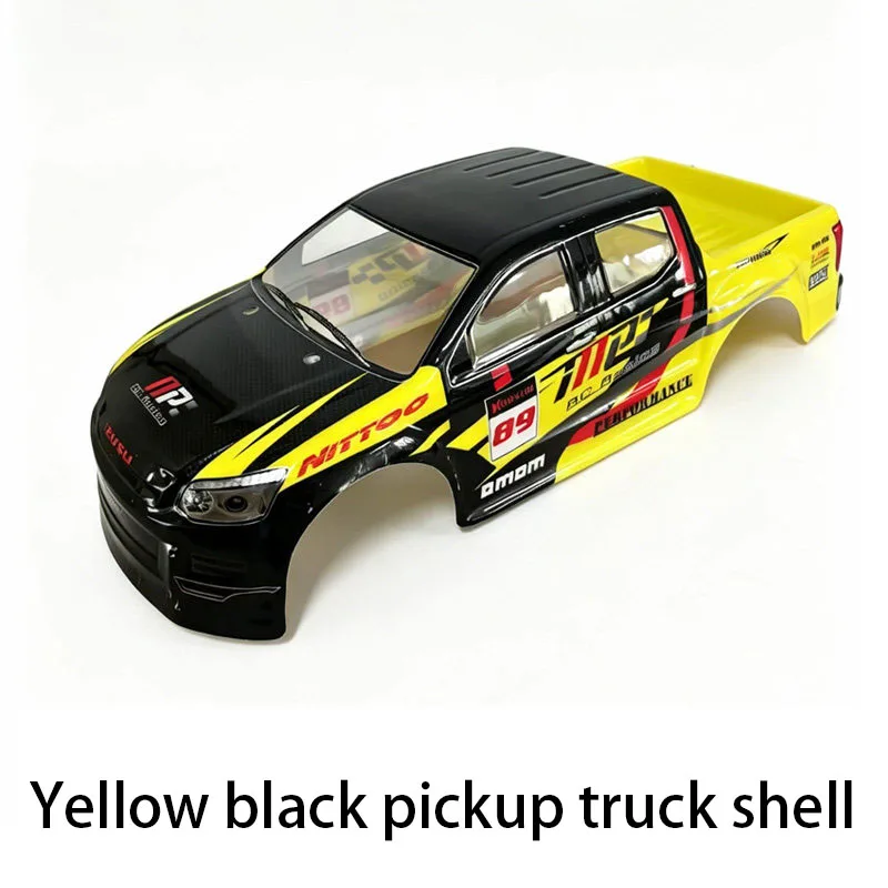 RC New 1/10 Pickup Truck Racing Car Shell Remote Control Car Compatible with TT01/PTG Rally Off-Road RC Flat Sports Car Shell m