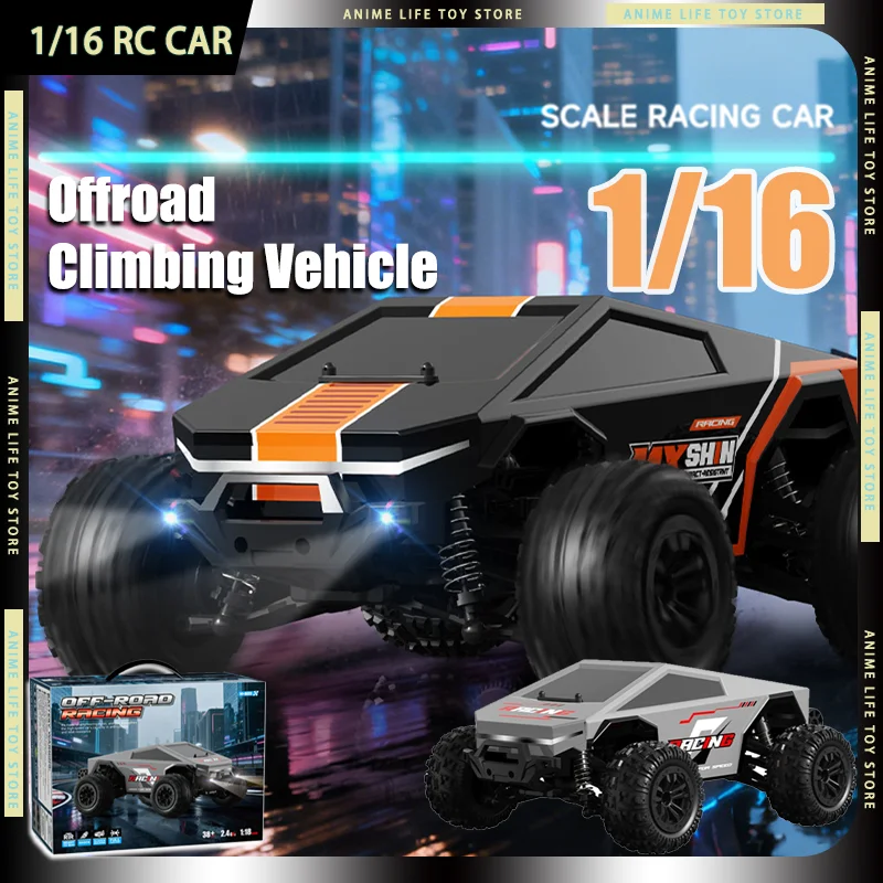 

1/16 Scale RC Cars High Speed 30-40 KM/H Remote Control Racing Car Off Road Truck All Terrain Racing Toys For Birthday Gifts