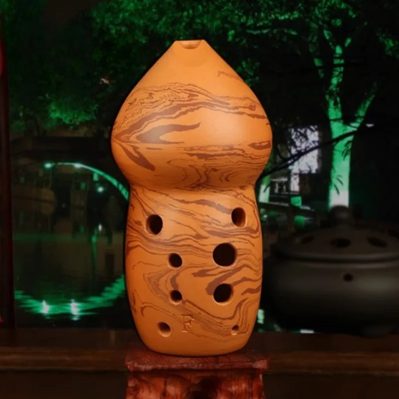 

10-луночная музыкальная окарина Xun Professional G Tone для начинающих, тыква Xuns для взрослых, портативная окарина F Tone, детские портативные инструменты Orff