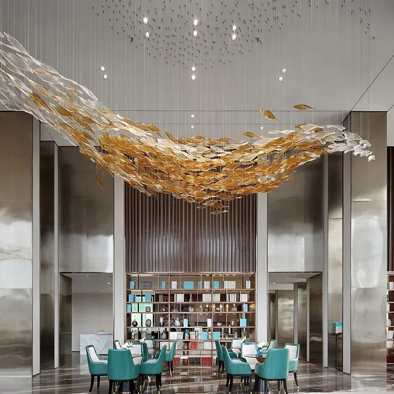 Cheap Price Banquet Hall Villa  Lamp Show Room Custom Project Luxury Modern Led  Home