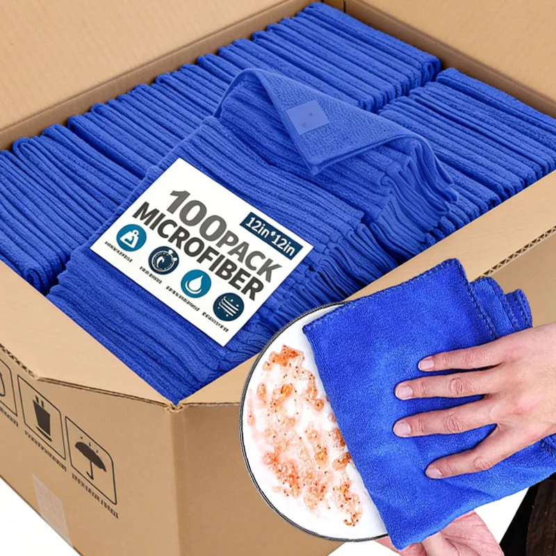 

Магнитная салфетка для сухого стирания, синяя, из микрофибры, многоразовая, моющаяся, для офиса и дома