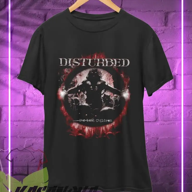 Disturbed The Lost Children Retro 90s Heavy Metal T-Shirt