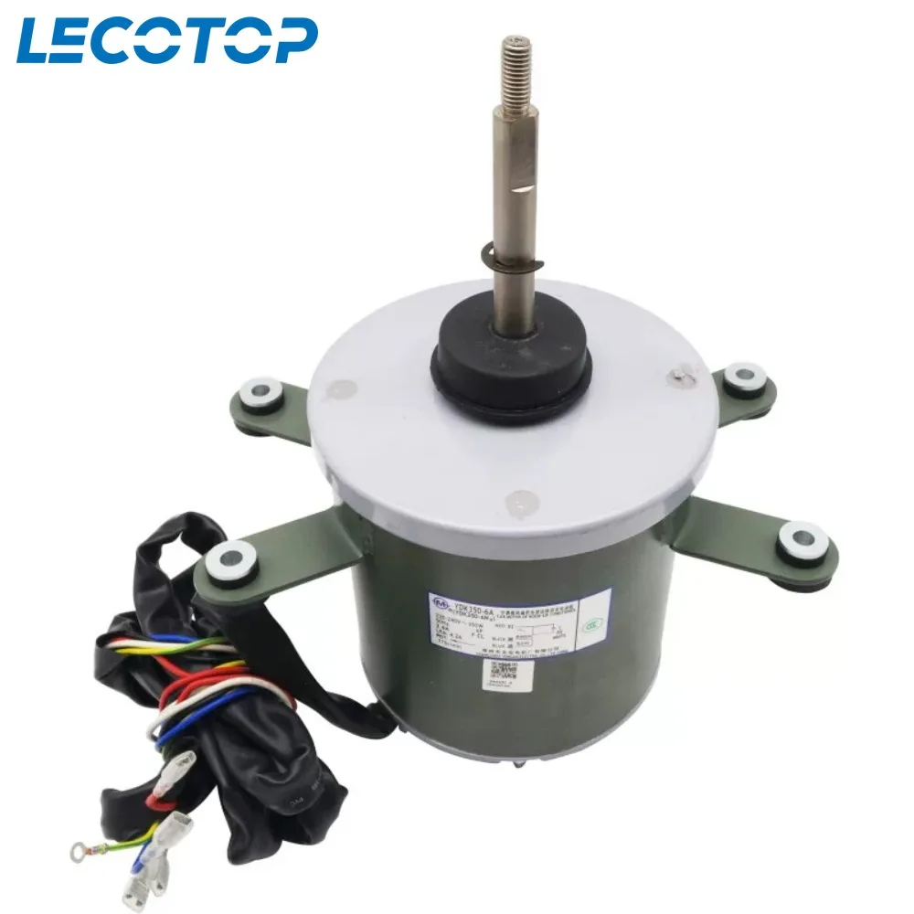 

Новый двигатель вентилятора переменного тока YDK350-6A YDK350-6N 220-240 В 350 Вт для запасных частей центрального кондиционера Midea