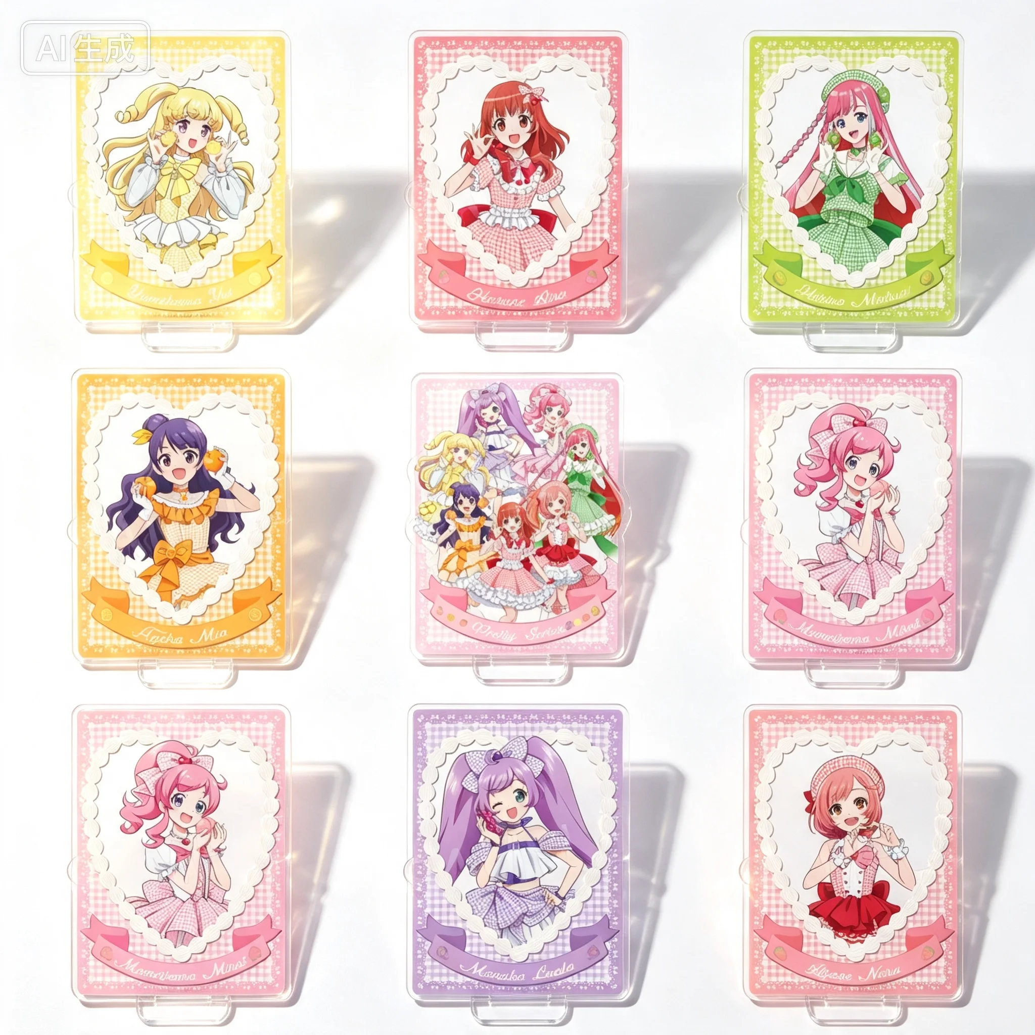 Anime Pretty Series Kiratto Pri ☆ Chan Fruits Gingham Ver Mirai Momoyama - 