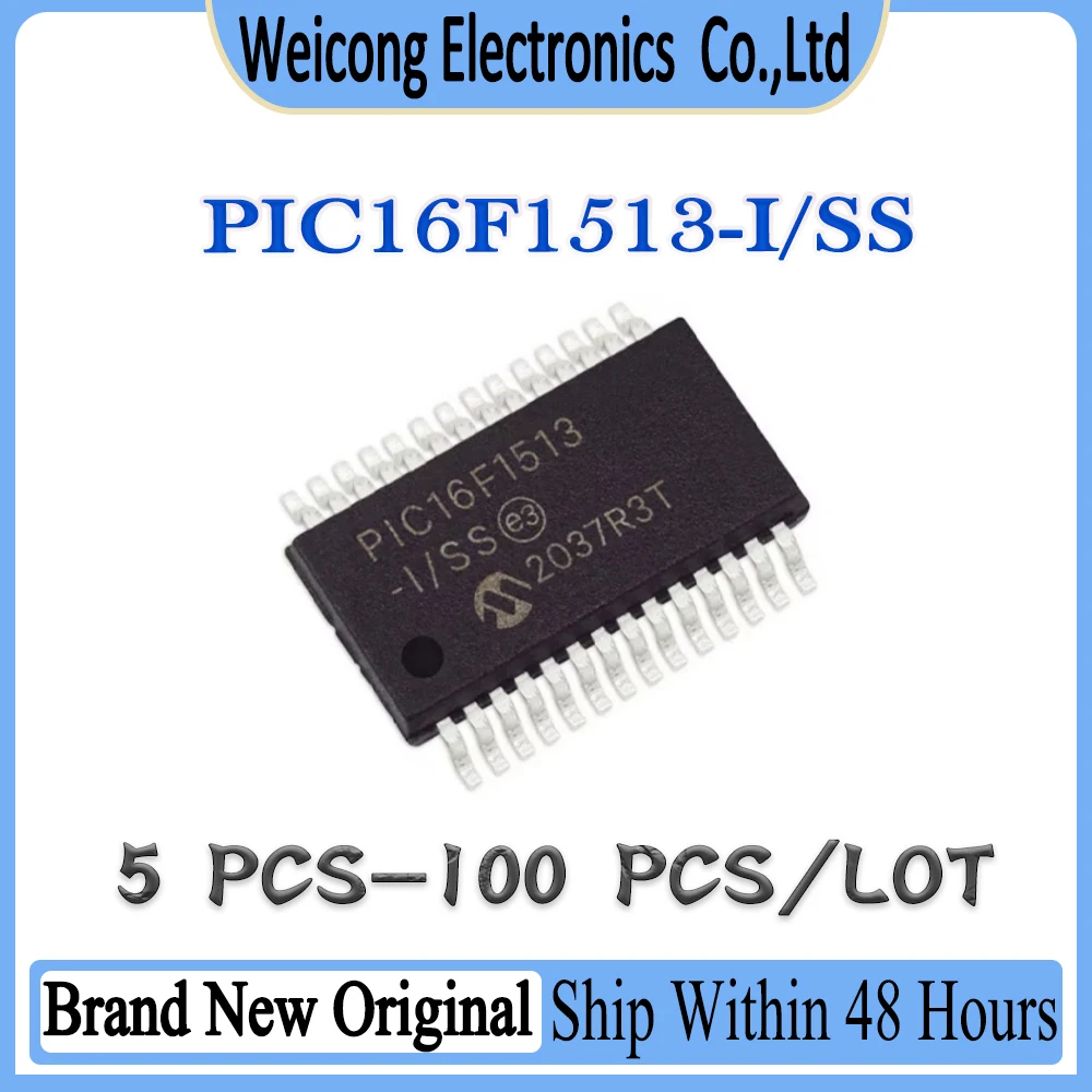 

PIC PIC16 PIC16F PIC16F1513 PIC16F1513-I/SS PIC16F1513-I New Original IC Chip SSOP-28