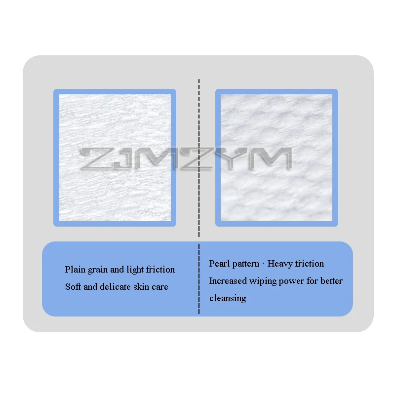 Toalha De Limpeza De Rosto Descartável, Cloud Sense, Toalha De Rosto Macio Com Padrão De Pérola, Maquiagem Remover