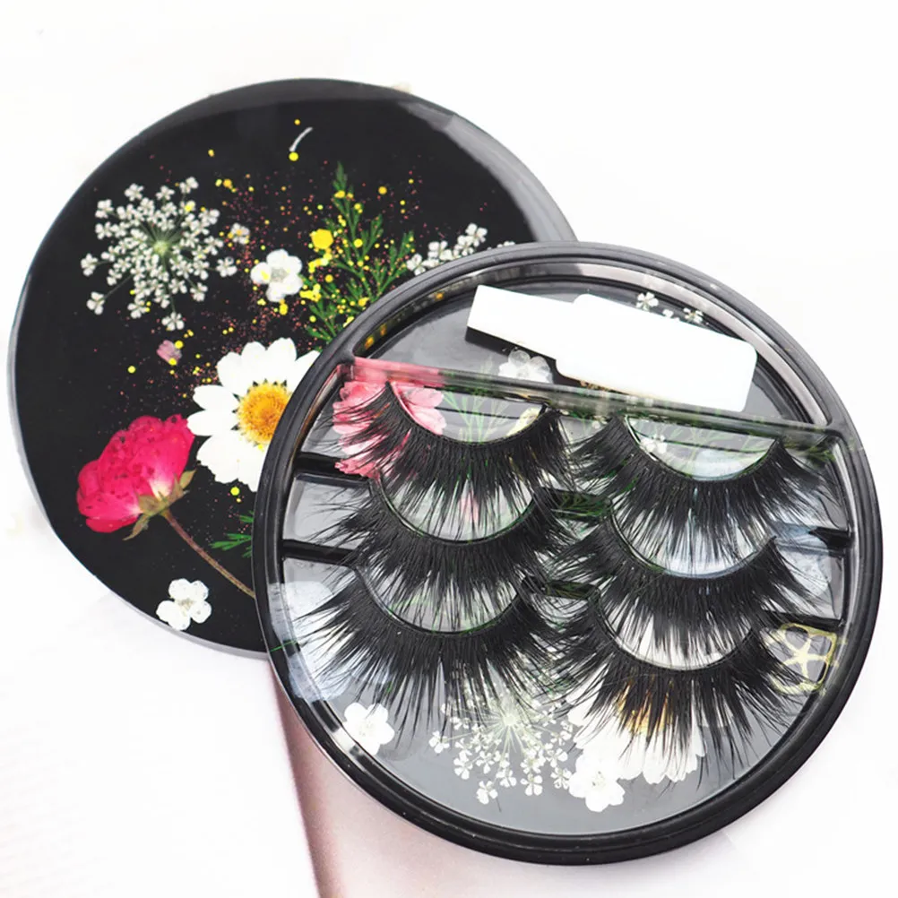 Silicone Crystal Epoxy DIY Mold Eyelash Storage Box Mirror Surface Craft Mold for Creative Storage Container DIY Tool