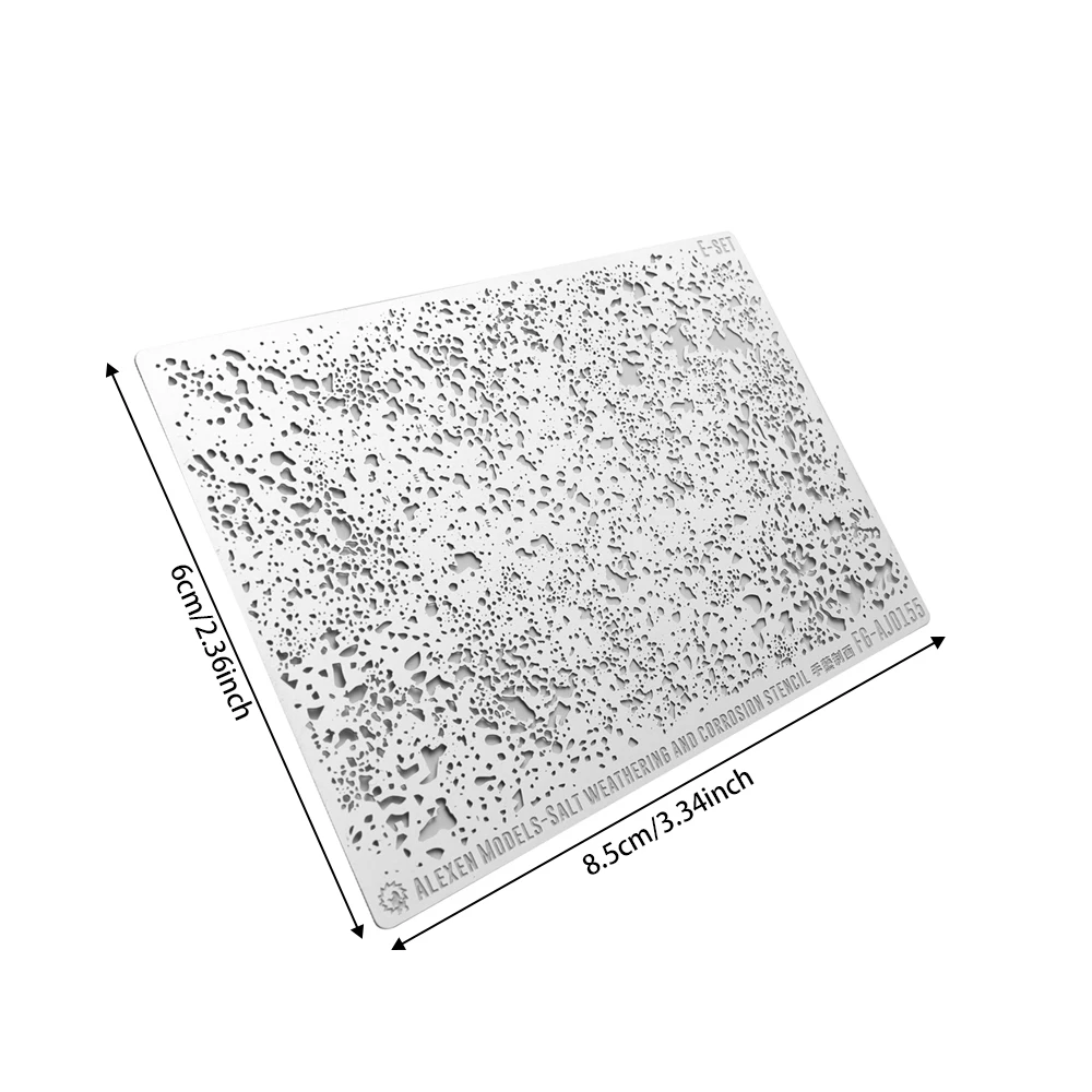 Weathering Airbrush Stencils Tool For Model DIY Spray Decoration Kits Part
