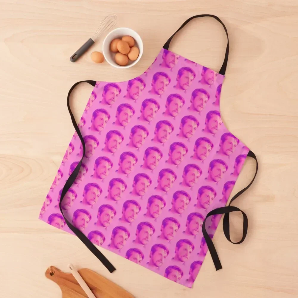 

Pink Snowden Apron For Women Kitchen kitchen clothes Apron