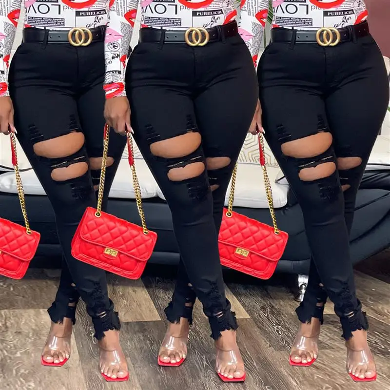 

M605 Новые трансграничные джинсовые брюки, женские облегающие брюки с высокой талией, эластичные персональные модные длинные брюки