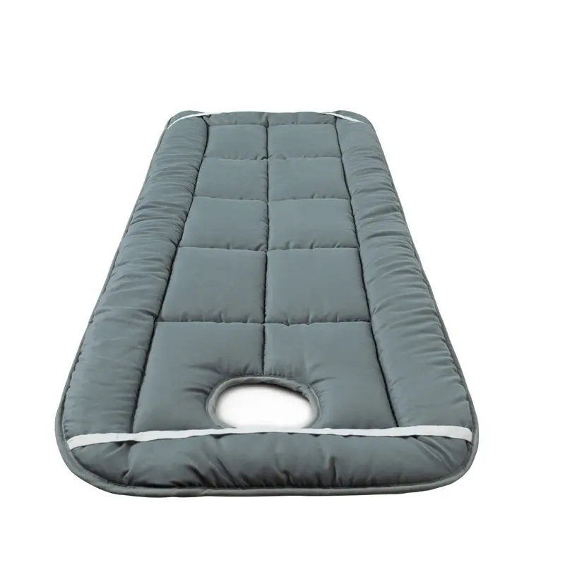 Beauty Salon Bed Thickened Cushion Mattress Anti Slip Beauty Room Bed Mat Massage Bed Pad With Hole