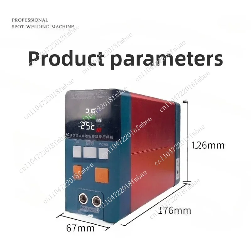 110-240V capacitor energy storage battery aluminum nickel welding machine 801H 21KW 3500A pulse spot welding machine