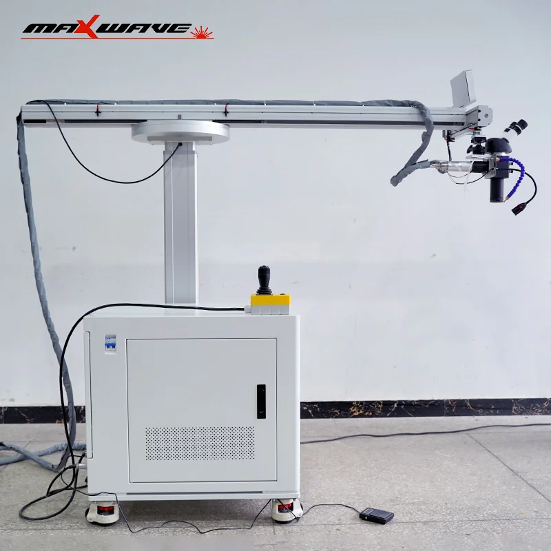 

Fiber Laser Welding Machine Maxwave For Mold Repair And Thin Plate 200W 300W 500W QCW Laser User Friendly