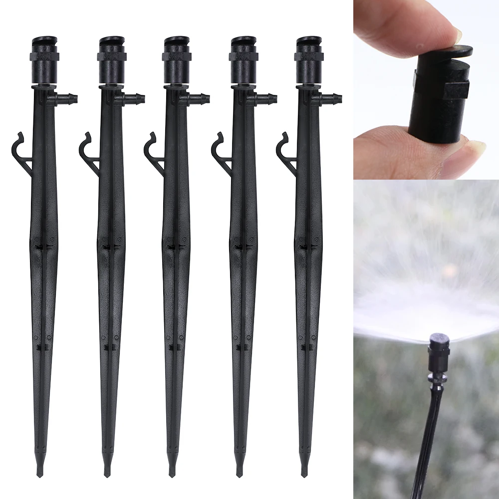 

10PCS 180 Degrees Spray Sprinkler for Home Garden Micro Drip Irrigation Water Sprayer Nozzle Greenhouse Watering Accessories