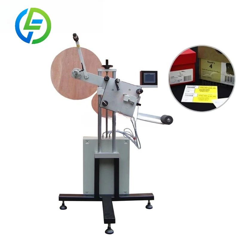 Customize Automatic Top and Side Flat Box Top and Bottom Labeler Food Labels for Pizza Boxes Labeling Head