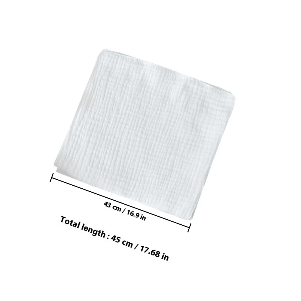 8Pcs Baby Cloth Diapers Reusable Cotton Muslin Washcloths for Newborn Soft Absorbent Diapers for Infant Toddler Breathable