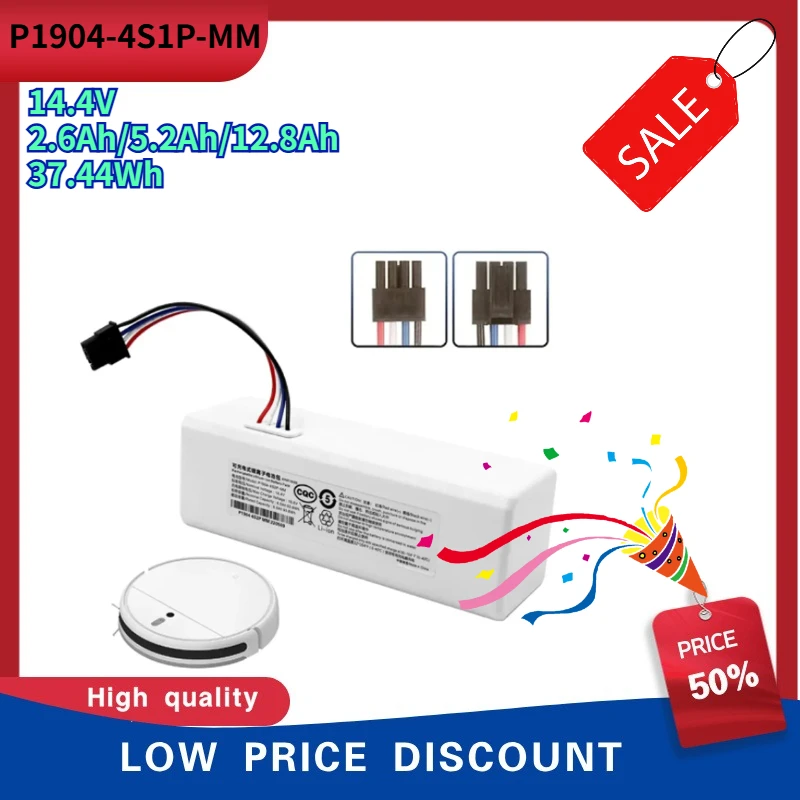 

High quality with 14.4V 2.6Ah 37.44Wh For 1C P1904-4S1P-MM Rechargeable Lithium Battery Pack