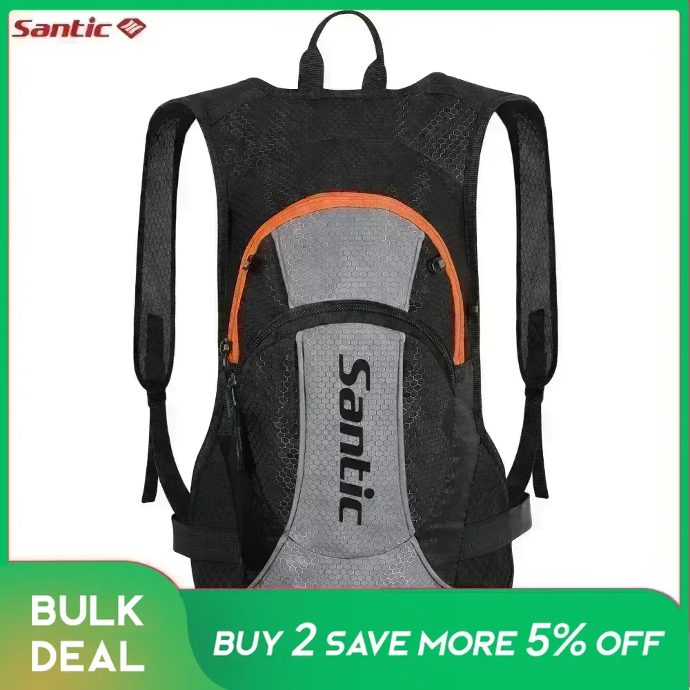 Santic Cycling Backpack Outdoor Riding Storage Large Capacity Sports Outdoor Mountain Bike Bag Backpack Sports Equipment