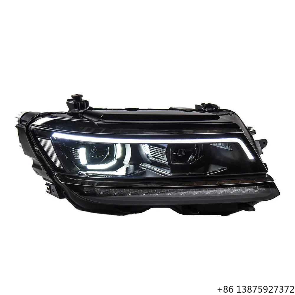 

Автомобильная система освещения для светодиодных фар 2017-2021 Volkswagen: указатели поворота, дальний свет, линзы проектора