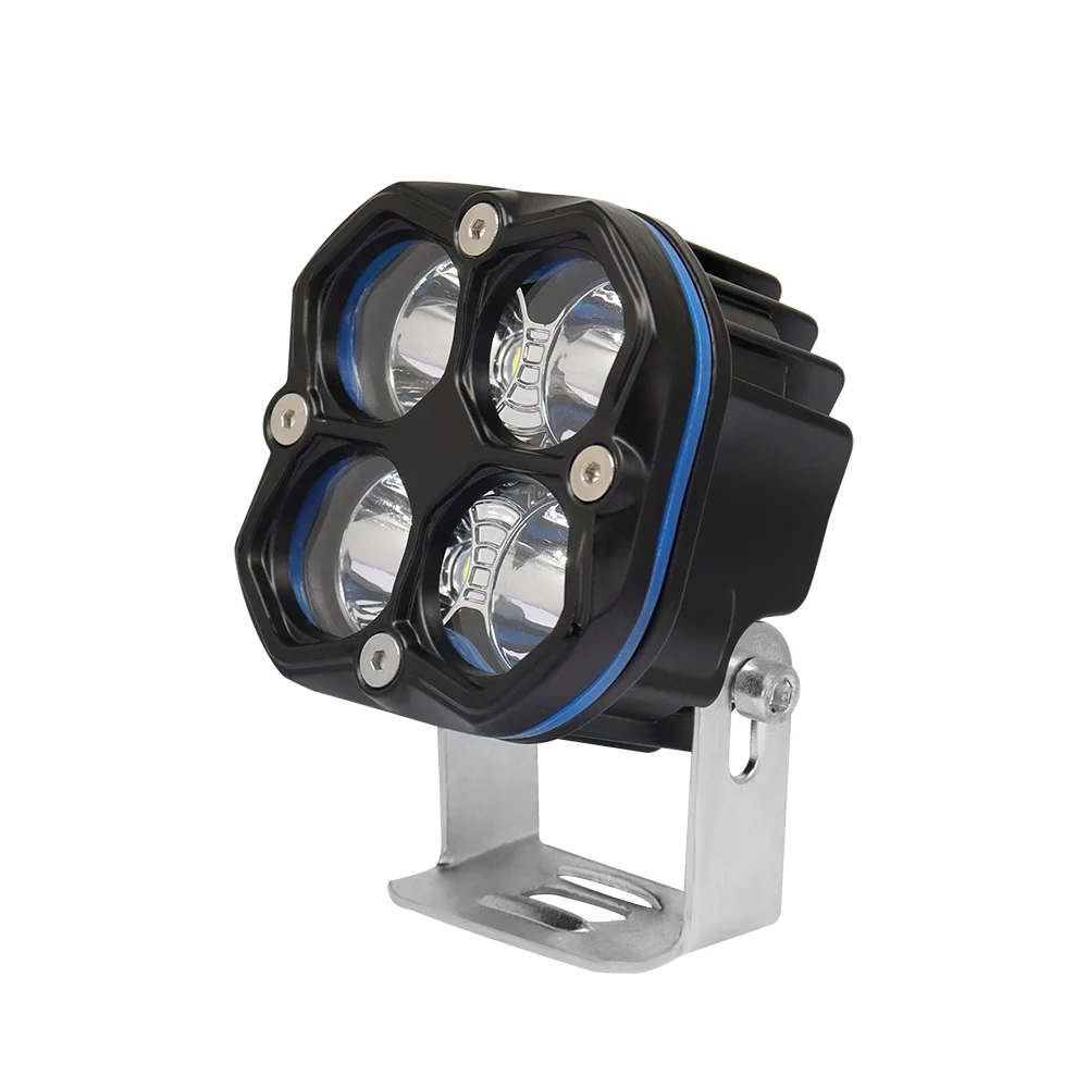 LED Pods Driving Work Lights Yellow/White Dual Color 3Inch LED Offroad Spot Beam Foglight for Car Motorcycle Truck SUV ATV Boat