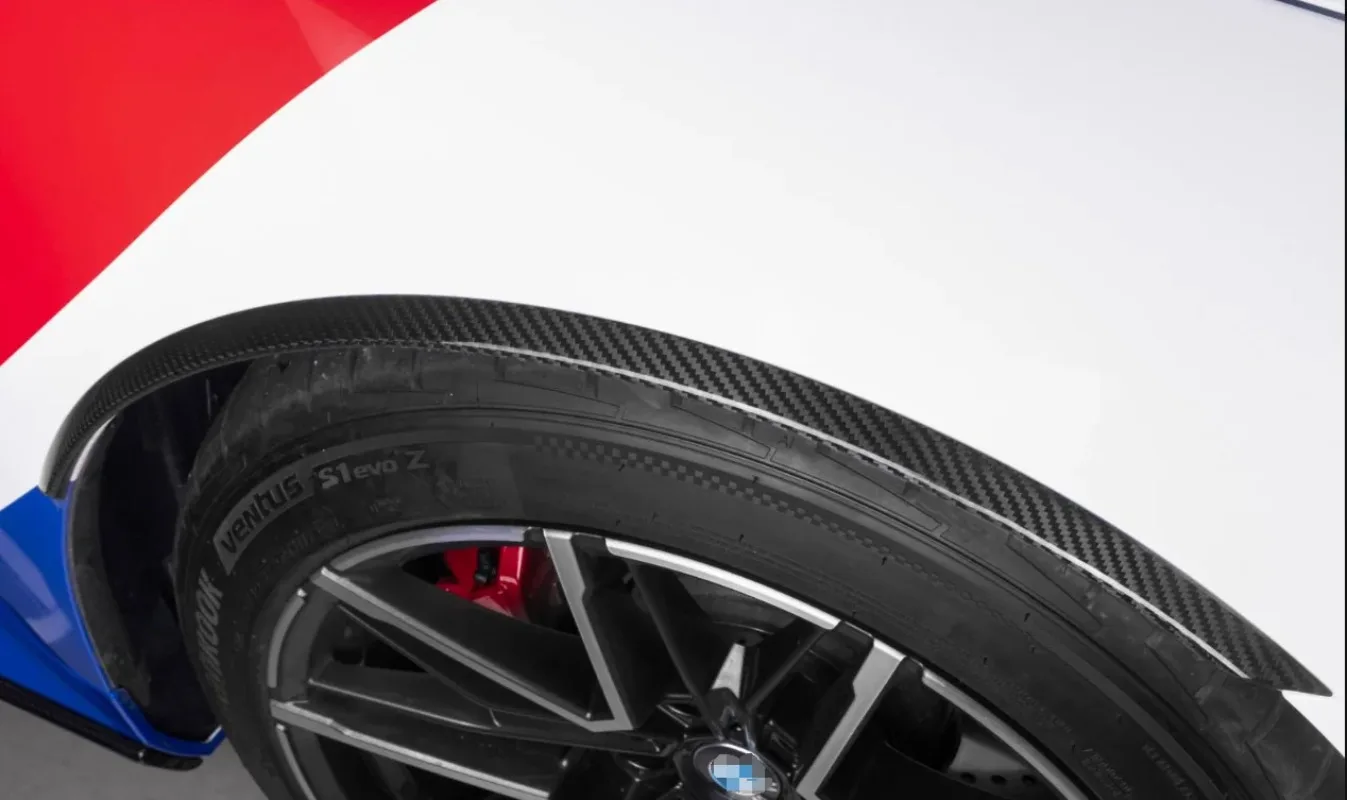 Dry Carbon Fiber SQ Style Eyebrow Wheel Brow for BMW M5 G90 G99 4-Door 2025+