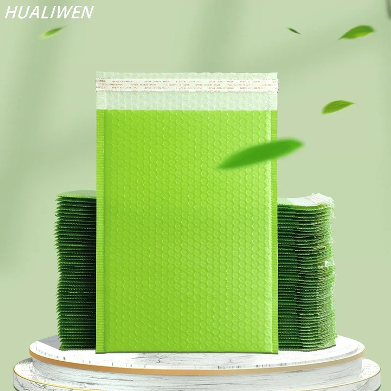 10Pcs per Lot Poly Bubble Mailers, Self Seal Padded Envelopes Gift Bags, Colorful Packaging Envelope Bags for Book