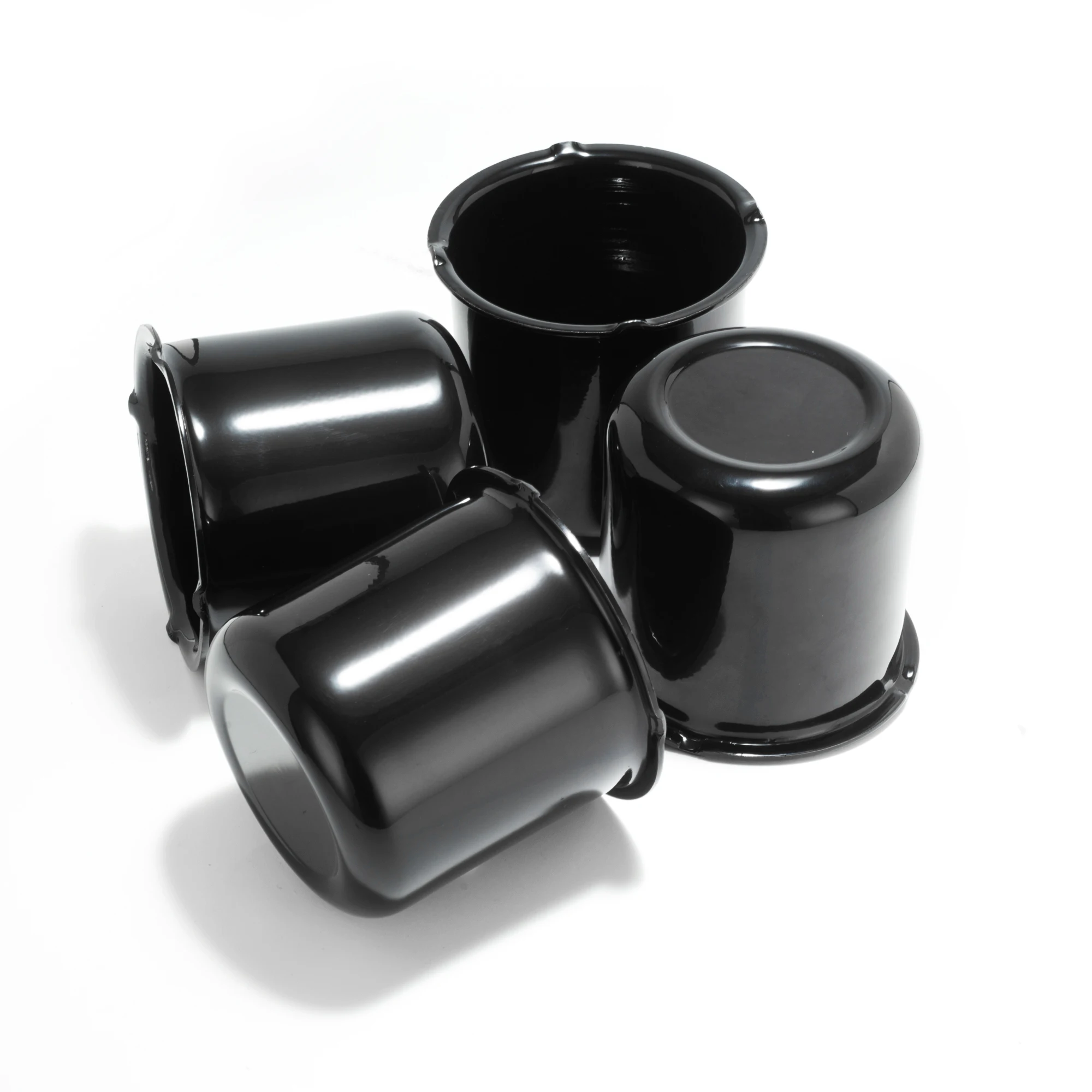 Eloxiumy 2pcs or 4pcs 81.1mm Aluminum Push Through Center Caps For 3.19