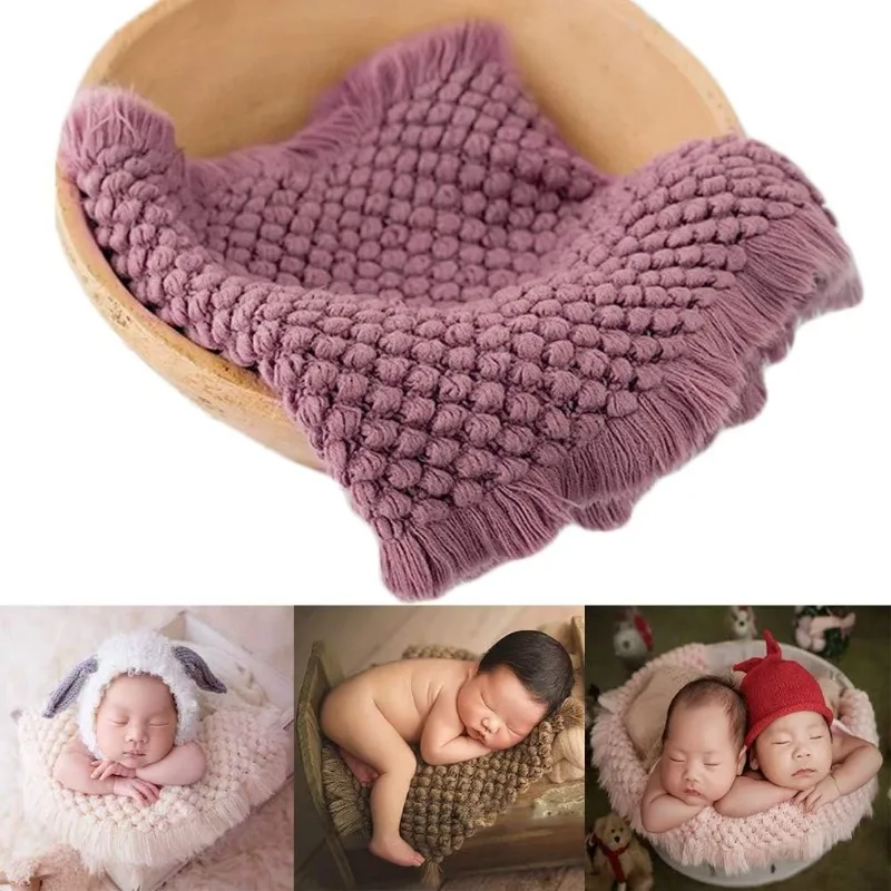 

Newborn Photography Props Milk Silk Stretch Wrap Cotton Swaddle Baby Photo Prop Infant Shooting Blanket Unisex Accessory