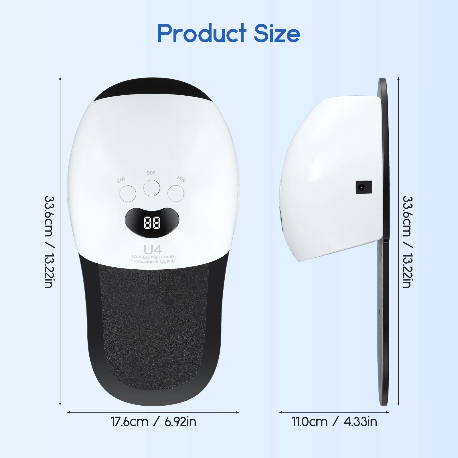 Nail Fungus Cleaning Device For Multiple Toenail Nail Fungus Treatment Device With 905nm Infrared Light Safe And Reliable(UK)