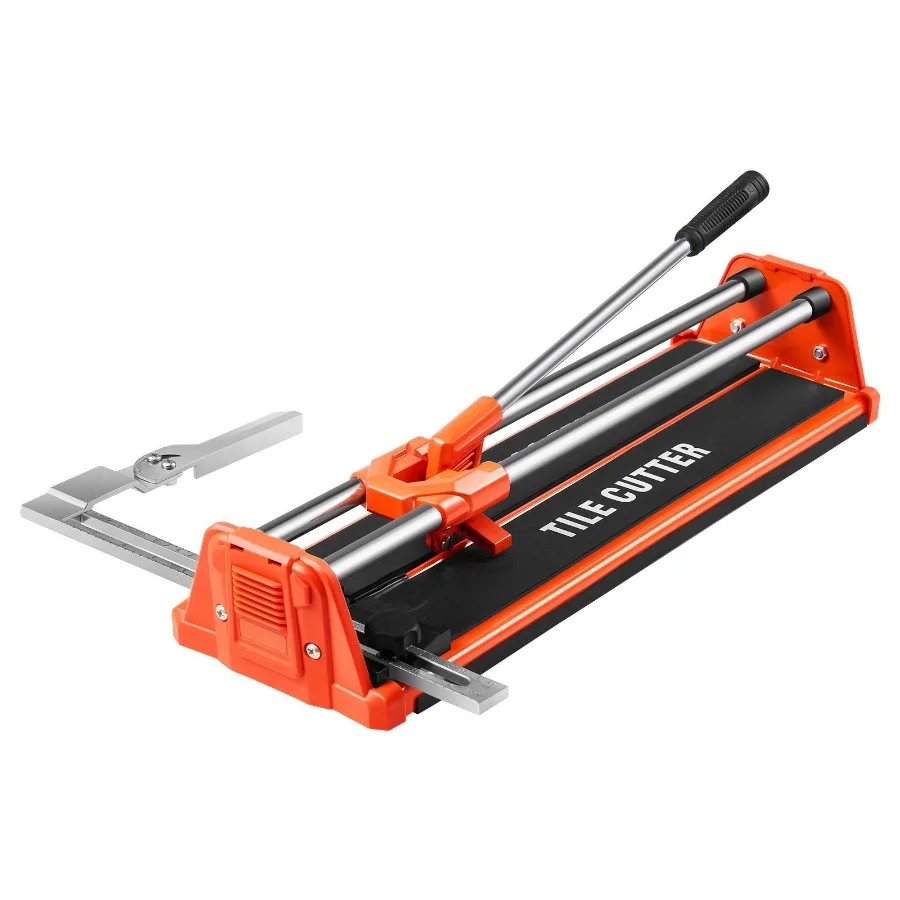 

17-Inch Manual Tile Cutter for Wall and Polished Tiles Double Rails for Precise Cutting Tungsten Carbide Wheel Non-Slip H