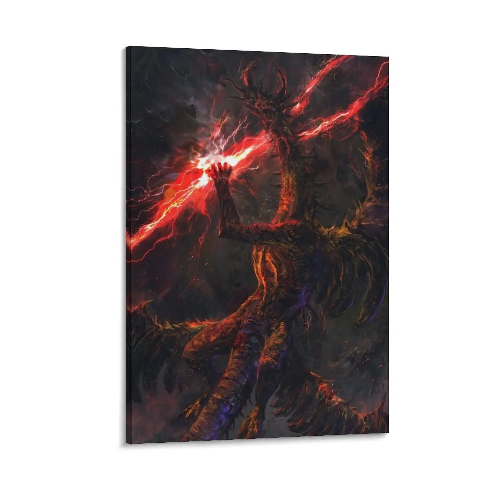 

Lichdragon Canvas Painting posters anime Decoration wall decorations for the room Posters on the wall