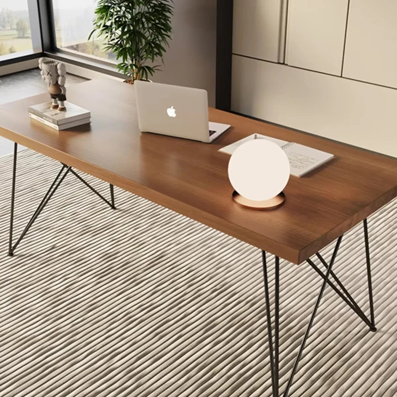 

Executive Desk Auxiliary Computer Office Conference Tables Room Desks Table Workshop Coffee Multifunction Home Furniture Modern