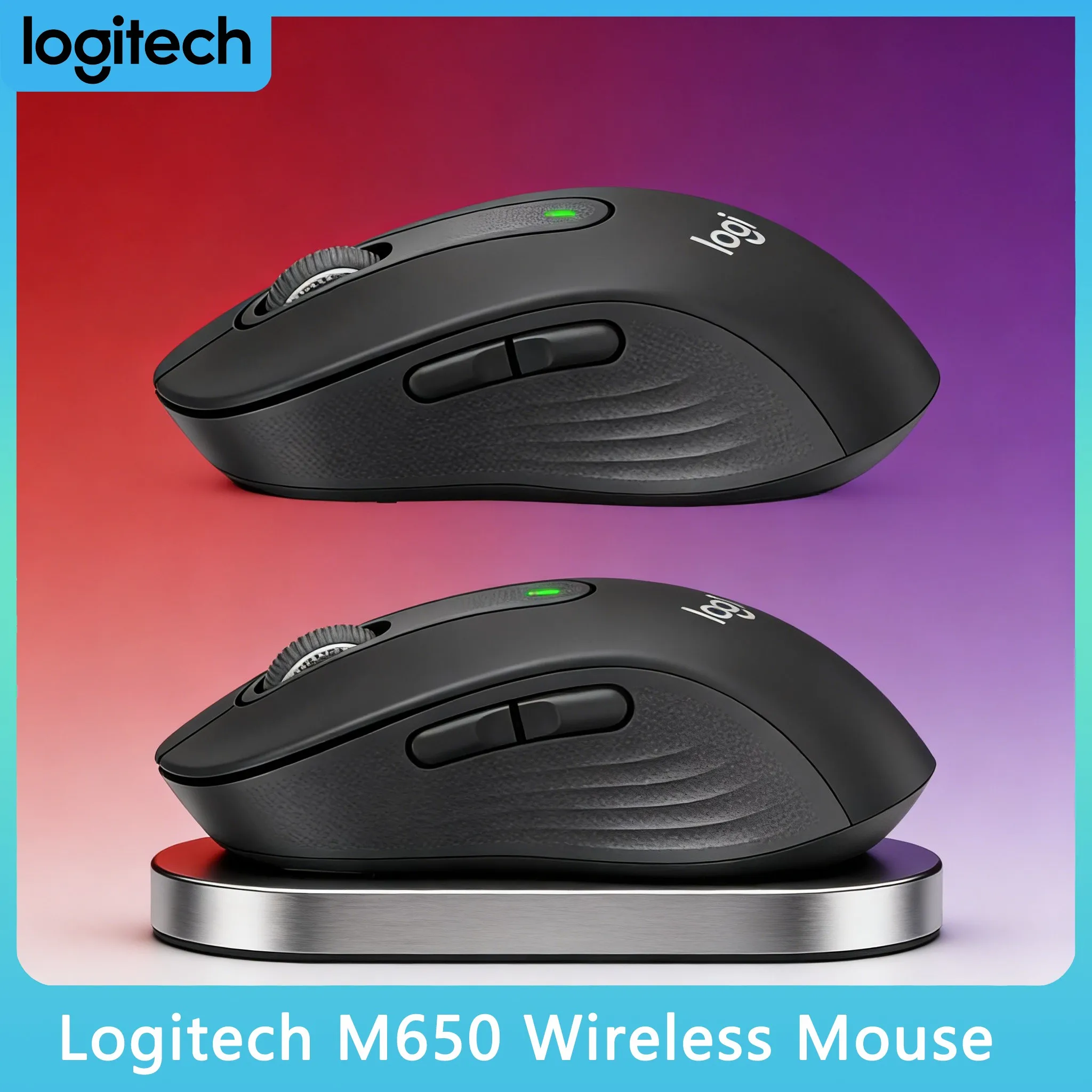 

Мышь Logitech M650/M650L Smart Scroll Digital Nomad — легко перемещайтесь по рабочим документам
