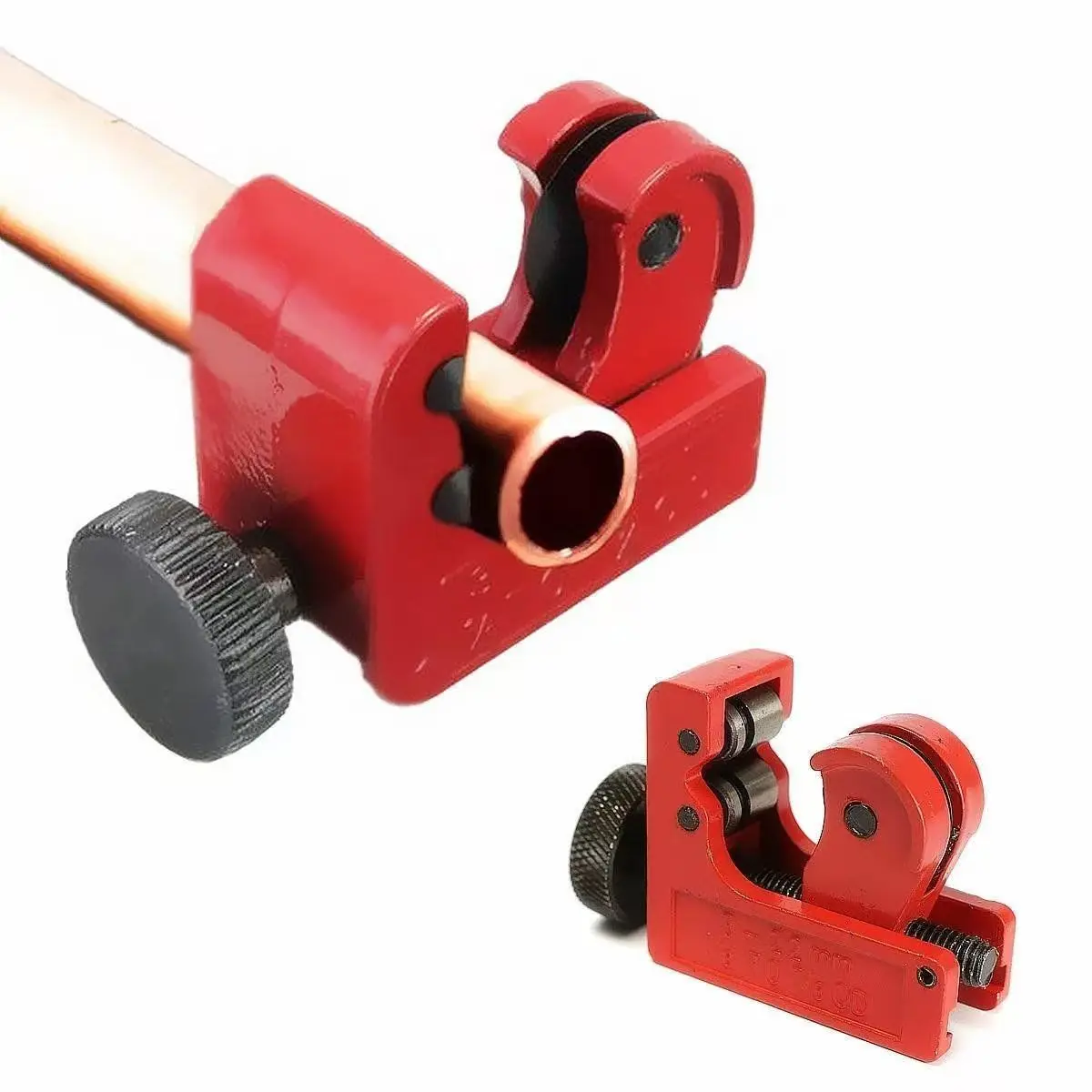 Cortador de tubos de 3-16/3-22mm, cortador de tubos de metal de aleación de zinc ligero, cortador de tubos V2, cortador de tubos pequeños de cobre, cortador de tubos tipo flecha