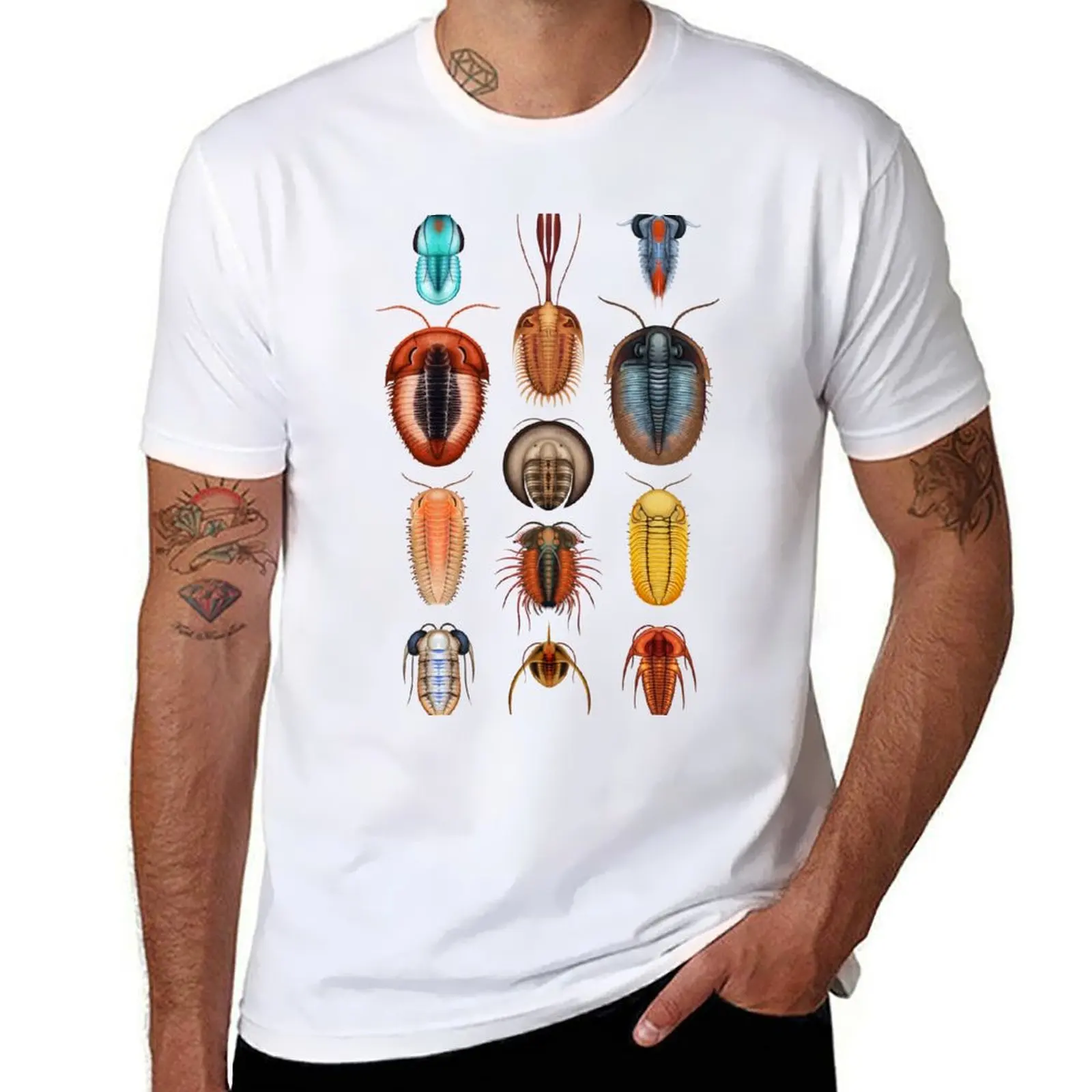 

Trilobites Plate T-Shirt t shirts with prints t shirt man designer T-Shirt