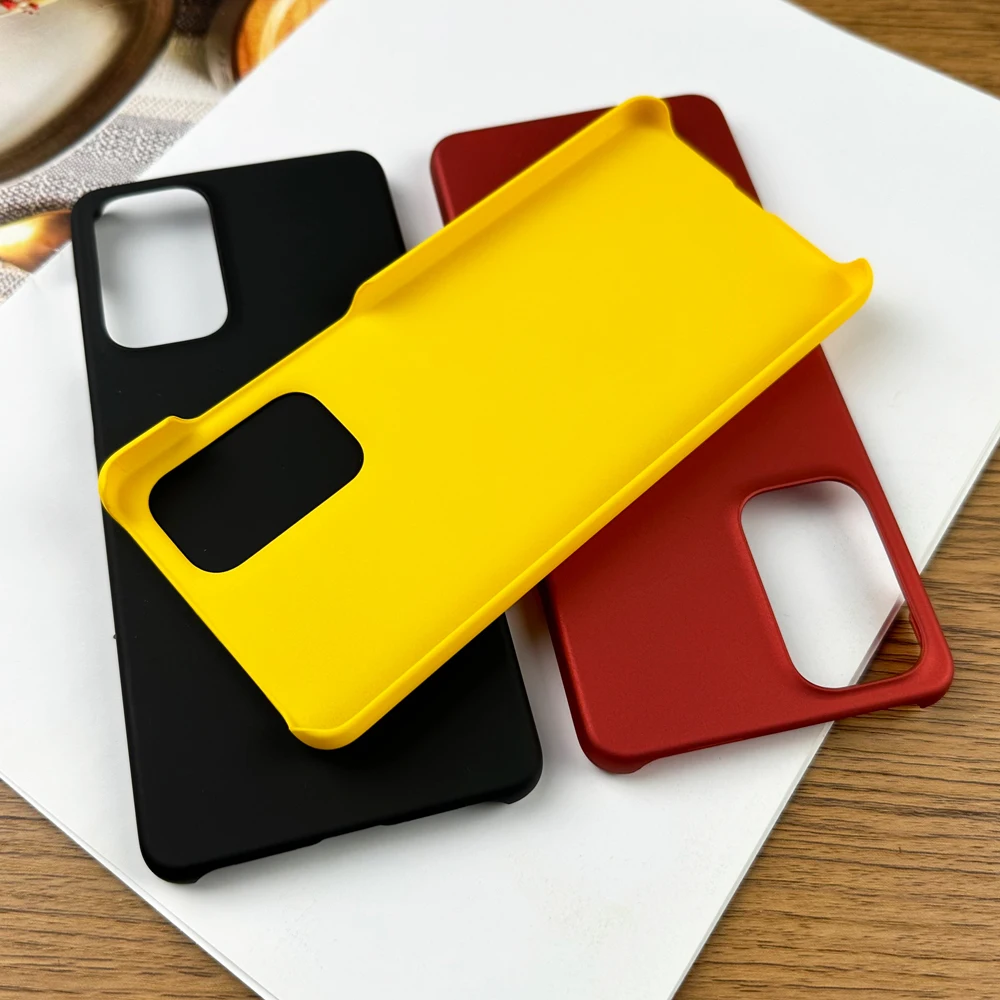 Simple Ultra-thin Matte Hard Phone Case For Samsung Galaxy A73 A54 5G Anti-fingerprint PC Back Case Cover