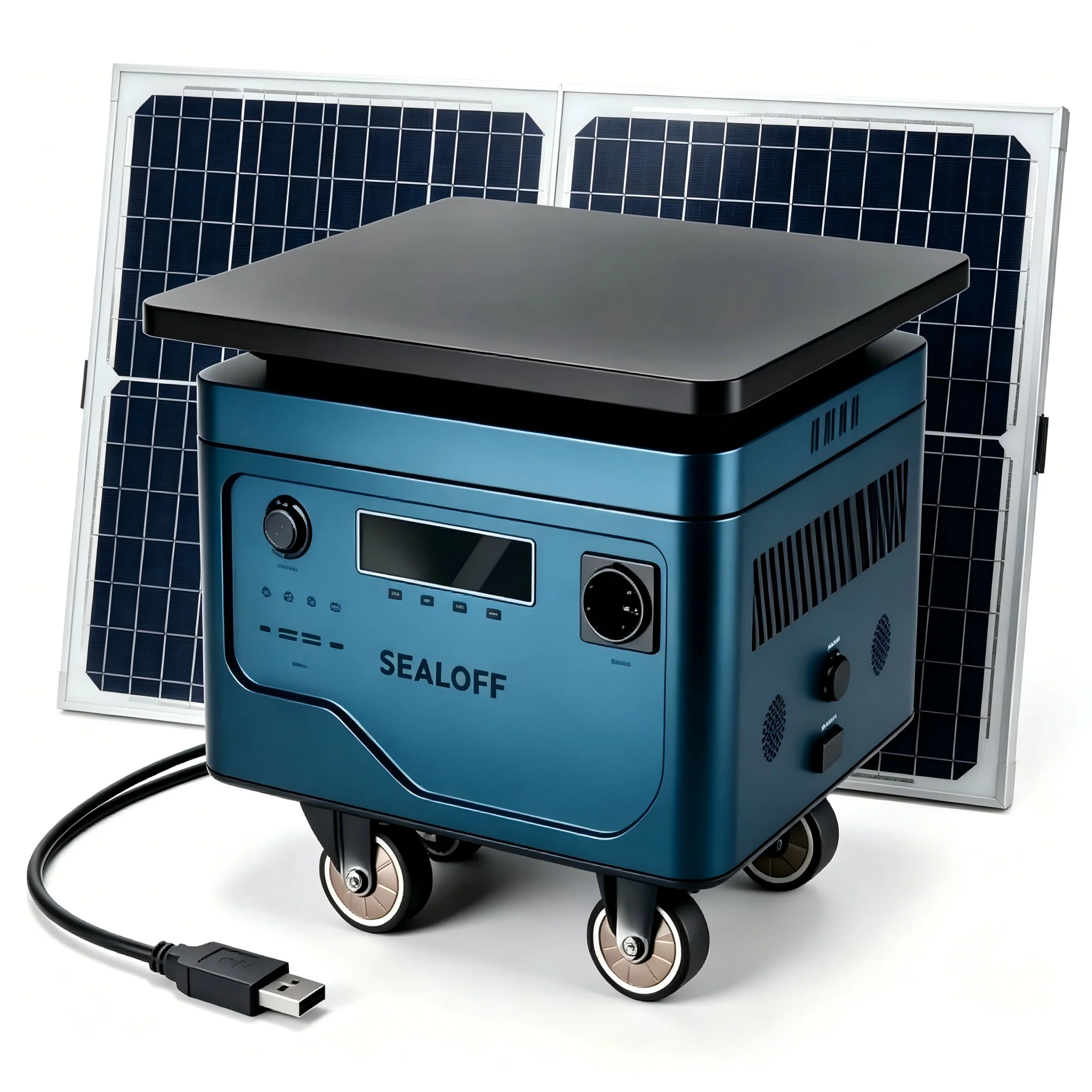 Portable Power Station 2000W Lifepo4 - Stazione di Alimentazione Portatile da Esterno