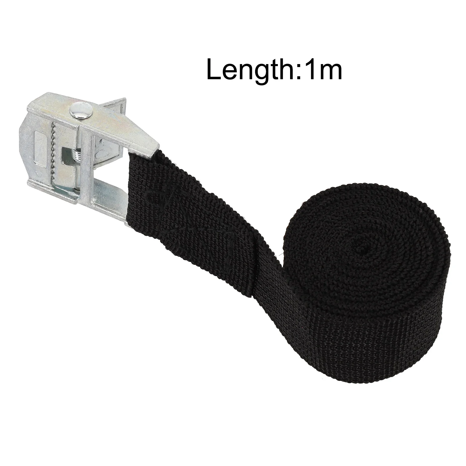 Adjustable 1M Lashing Strap with Cam Buckle Perfect for Tying Down Cargo and Securing Luggage During Transportation