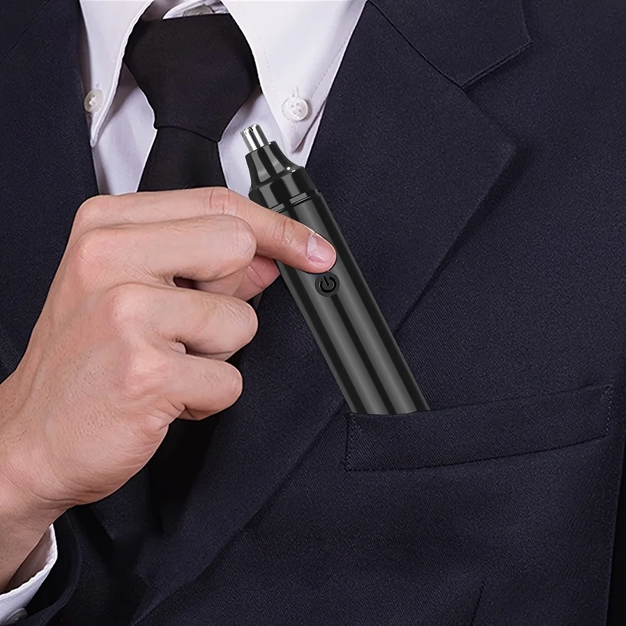 Ear and Nose Hair Trimmer for Men Rechargeable - USB Electric Nose Hair Trimmer for Women image 3