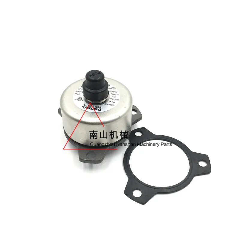 Hydraulic Oil Tank Cap Breathing Filter Assembly Exhaust Valve Vent Valve Excavator For EC360/380/460/480