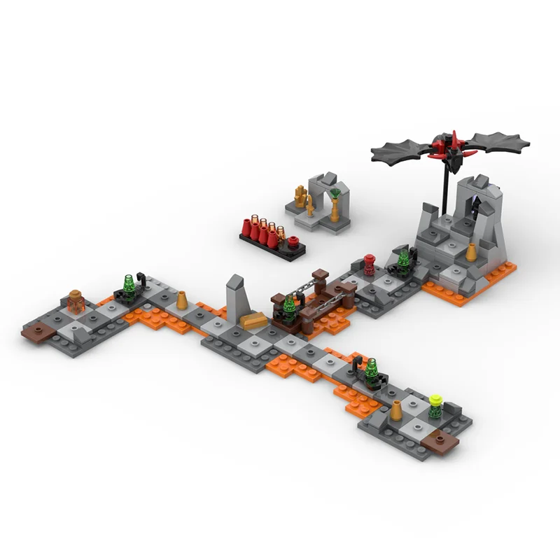 2664pcs MOC Heroica Plus Games Model Building blocks Construction DIY Assemble creative toy idea Education Christmas gifts Kids - view 3