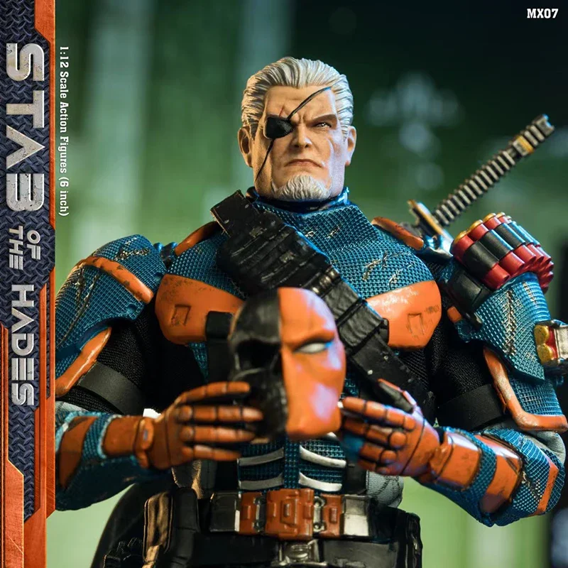 

[2024 Q4] Mix Max Mx07 1/12 Scale Hell Killer Stab Of The Hades Deathstroke 6'' Full Set Collectible Male Action Figure Model