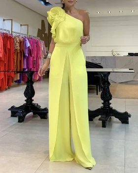 Mono de un hombro con estampado floral para mujer 2024